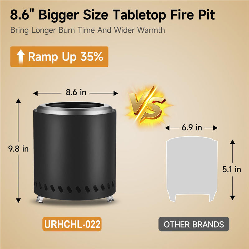 Outdoor Smokless Fire Pit