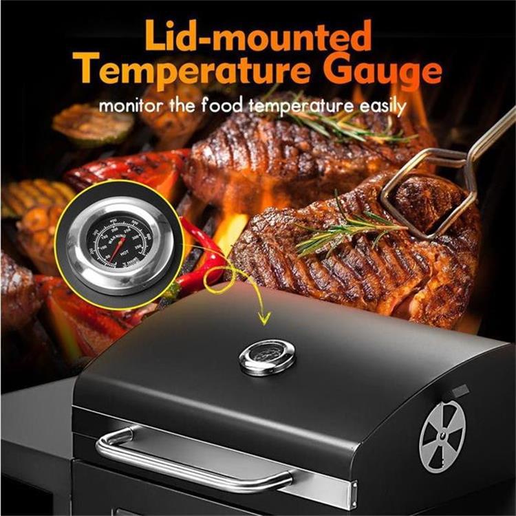 Outdoor charcoal grill