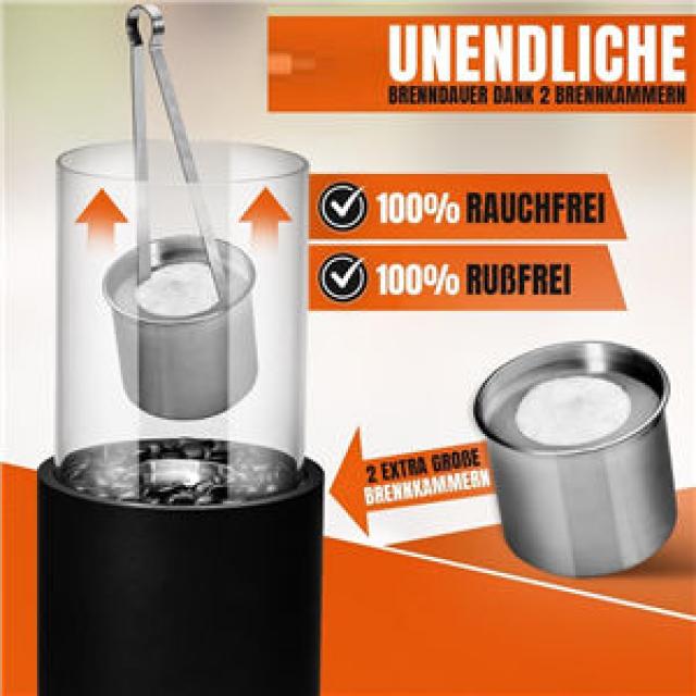 Bioethanol Kamin - Standkamin 