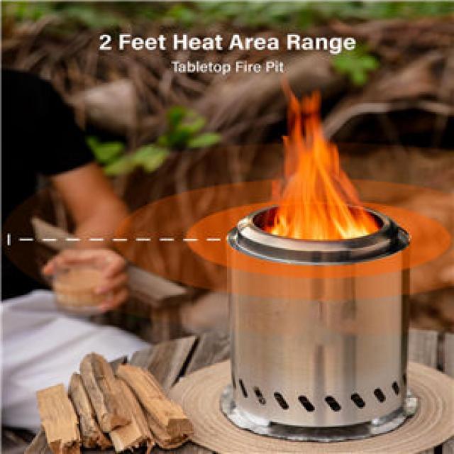 Camping Burning Mini Solo Stove