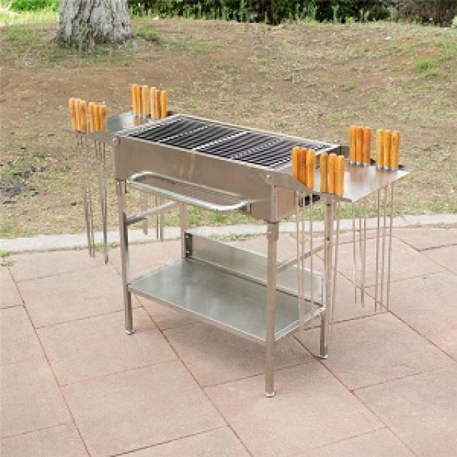 Camping Folding BBQ Charcoal Grill