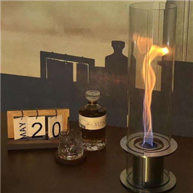 Clean Burning Real Flame Tabletop Fireplace