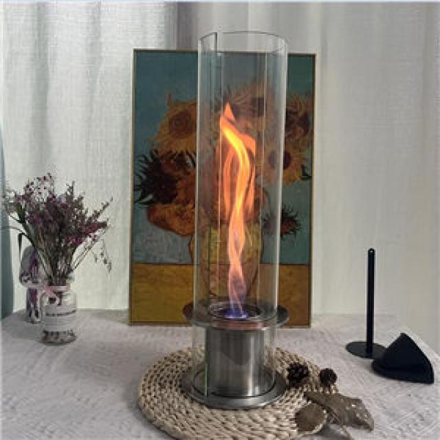 Indoor Portable Spin Tabletop Fireplace