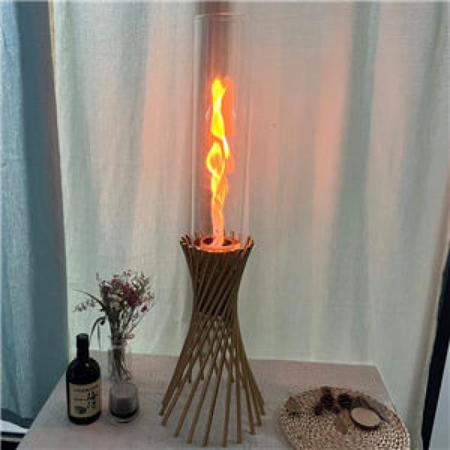 Indoor Portable Tornado Flame Alcohol Fireplace