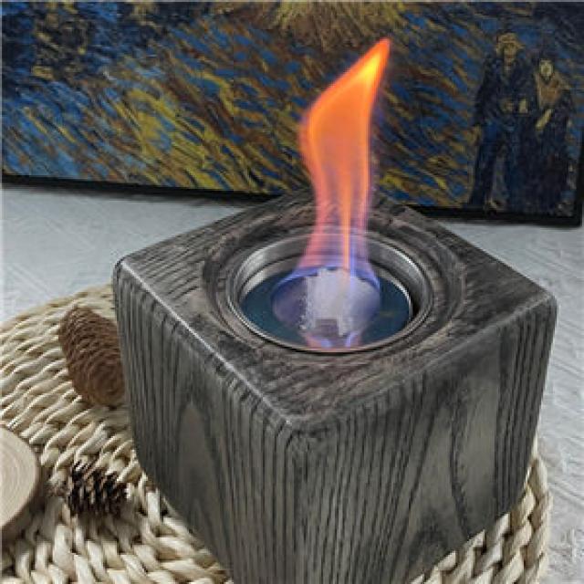 Mini Outdoor Bioethanol Square Fireplace