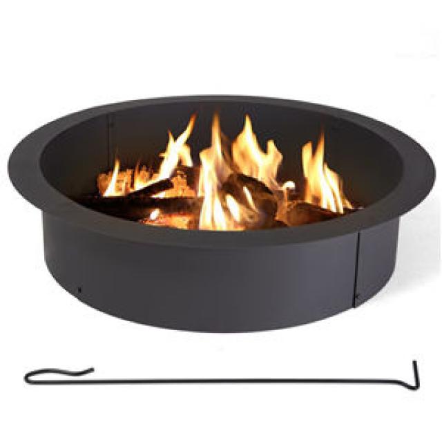 Outdoor Fire Pit Ring DIY Fire Pit