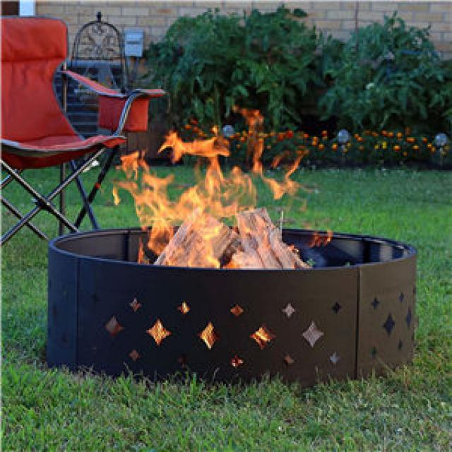 Outdoor Garden Patio Fire Pit Wood Burning