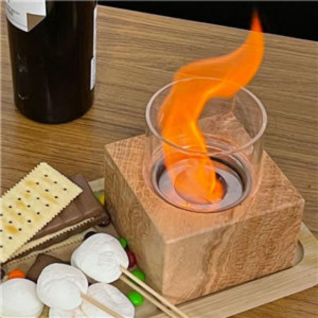 Outdoor Marble Tabletop Fire Pit Bowl 