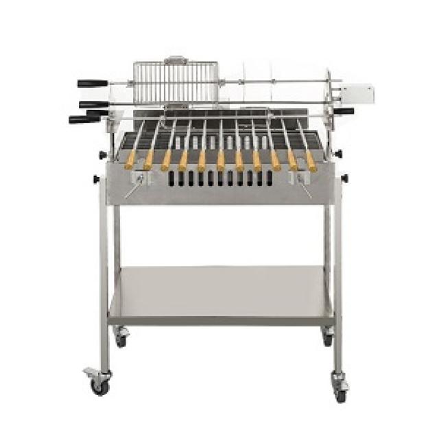 Outdoor Rotisserie BBQ Grill