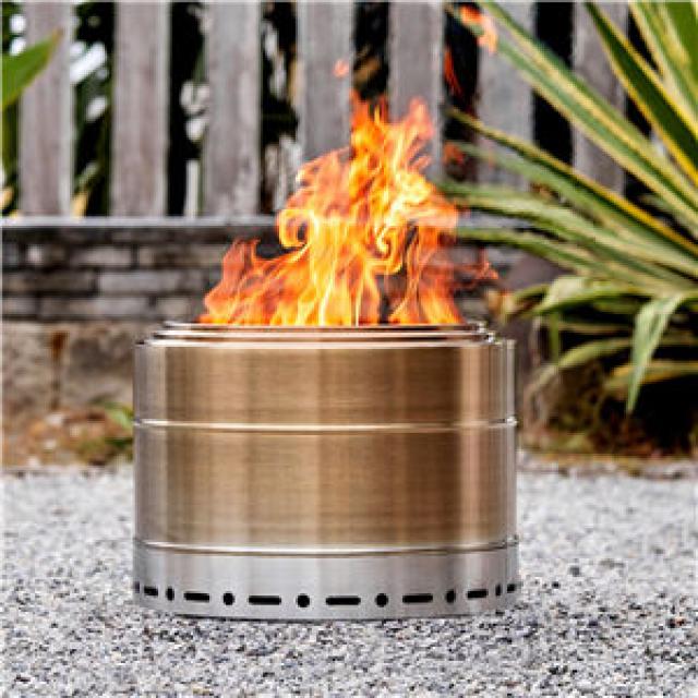 Outdoor Wood Burning Portable Firepit 